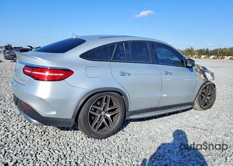 2016 Mercedes-Benz Gle Coupe 450 4Matic из США, поврежденный, VIN 4JGED6EB2GA014411